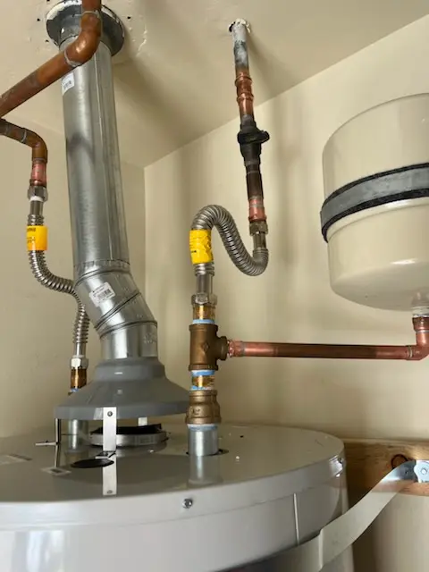 Water heater installation and plumbing repair in Sundance